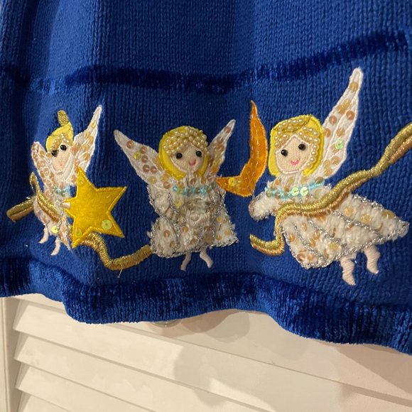 Quacker Factory Angel Sweater Size 1X - Picture 4 of 10